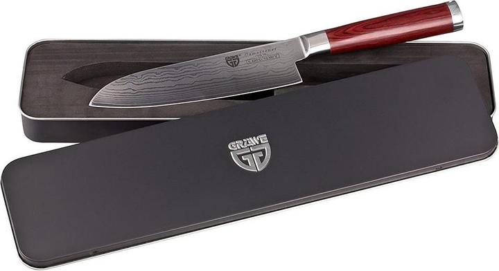 Produktbild Gräwe Damastmesser aus Damaststahl 17,5 cm (17.50 cm)