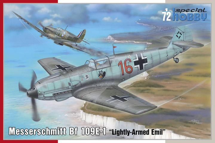 Actual product image Special Hobby Messerschmitt Bf 109E-1 Lightly-Armed Emil