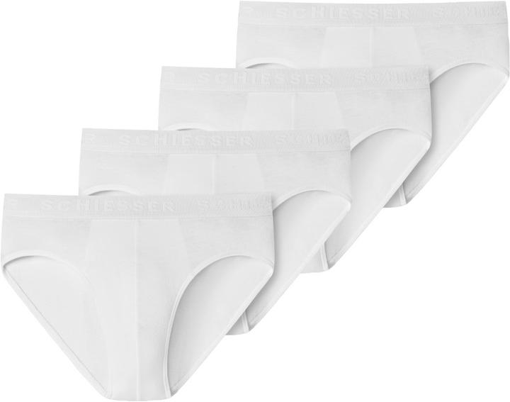 Immagine prodotto Schiesser Confezione da 4 slip / mutande per ragazzi in cotone organico 95/5 (140, confezione da 4)