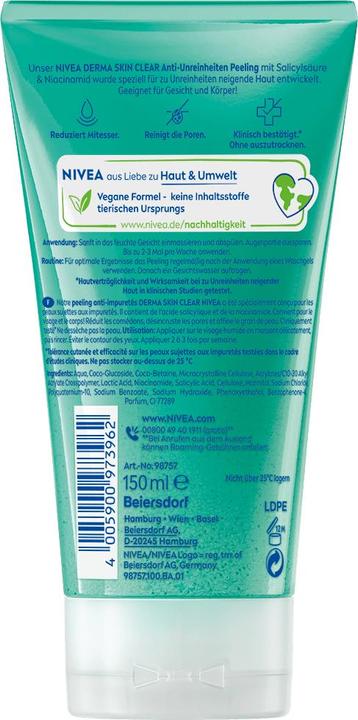 Actual product image NIVEA Derma Skin Clear (Gel, 150 ml)