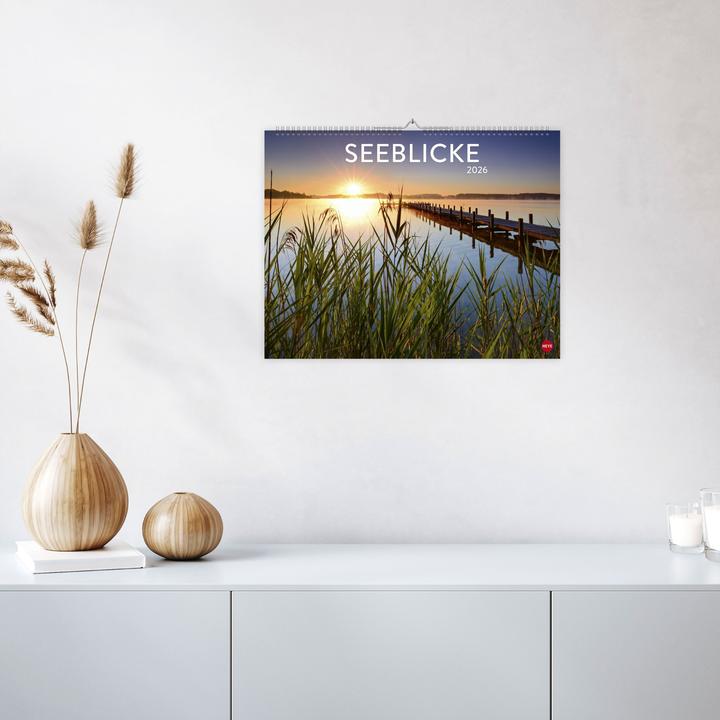 Produktbild Seeblicke Posterkalender 2026 (44 x 34 cm, Harter Einband, Deutsch)