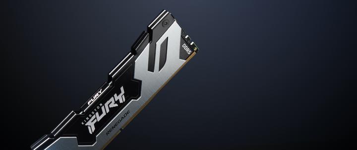 Image du produit Kingston 48GB 8800MT/s DDR5 CL42 CUDIMM Kit of 2 FURY Renegade Silver (2 x 24 Go, 8800 MHz, RAM DDR5, CU-DIMM)