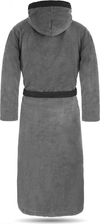 Image du produit Normani Peignoir de bain en coton éponge pour femme, bicolore - OEKO-TEX® 100 - 8783 (L)