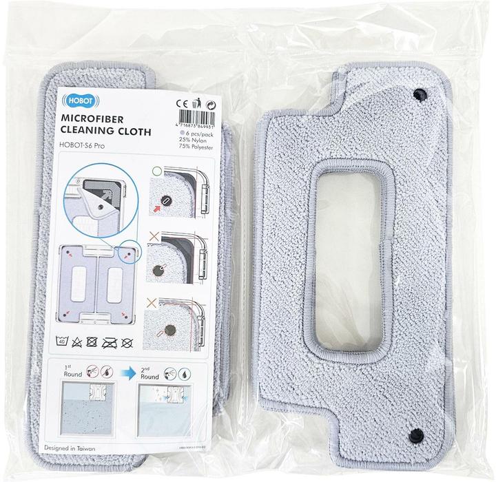 Actual product image Hobot Microfibre cloth Double for 6S Pro 3 pieces