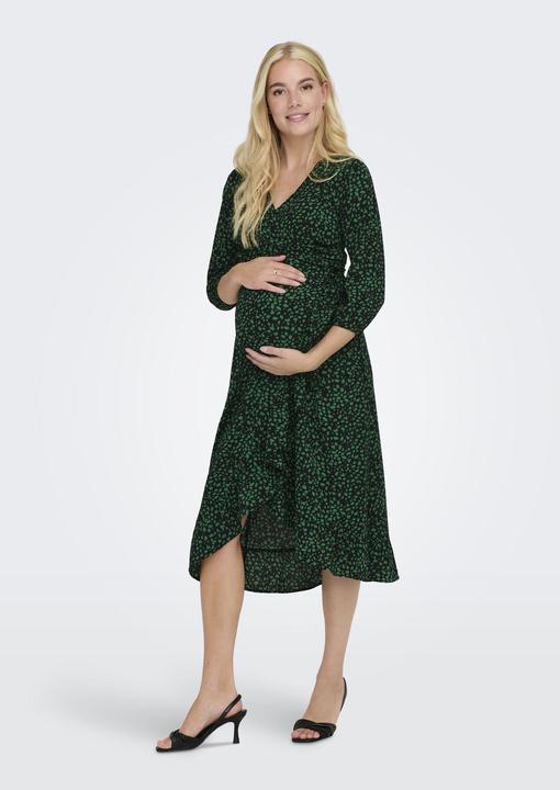Actual product image Only Maternity Mum Wrap Midi Dress (S)