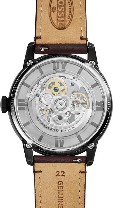 Productafbeelding Fossil Stadsgenoot (Skeletklok, Analoog horloge, 44 mm)