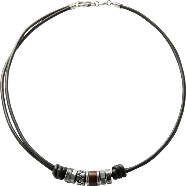 Fossil Vintage Casual (Edelstahl, Leder, 45 cm)