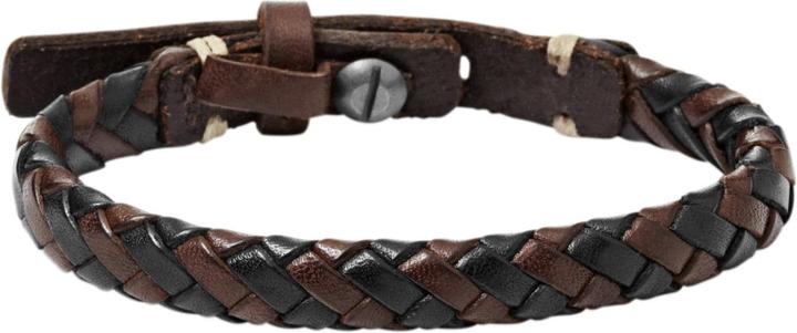 Fossil Vintage Casual (21 cm, Edelstahl, Leder)