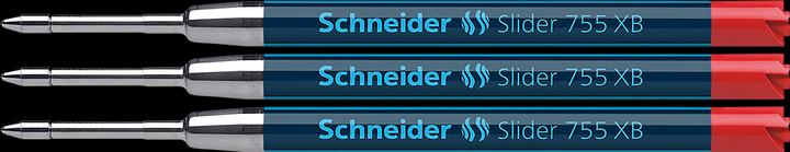 Actual product image Schneider 3 Slider 755 ballpoint refills XB red (Refill unit, Red, 700 mm)