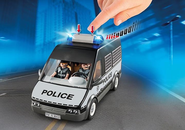 Image du produit Playmobil Voiture d'équipe de police avec son et lumière (6043, Playmobil City Action)