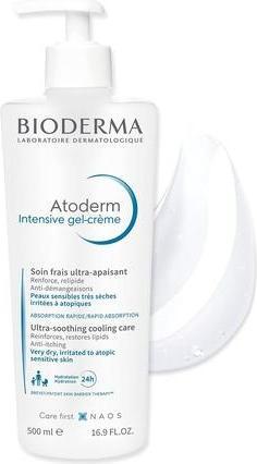 Actual product image Bioderma Atoderm Intensive Gel Cream Gel Cream (Body cream, 500 ml)
