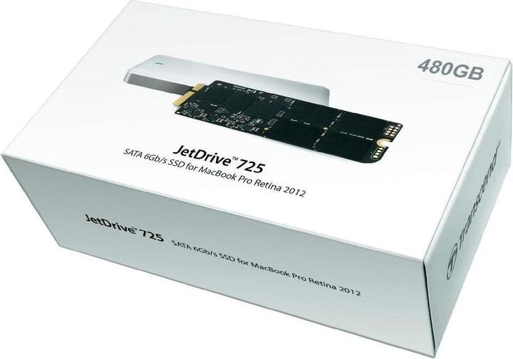Actual product image Transcend JetDrive 725 (480 GB, M.2 2280)