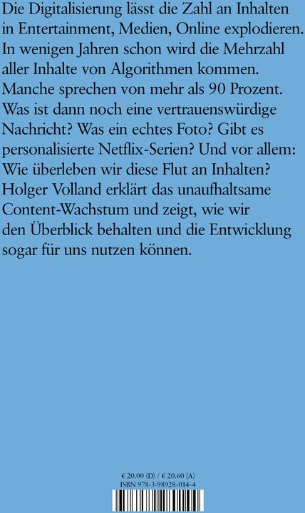 Produktbild Overload (Deutsch, Holger Volland, 2024)