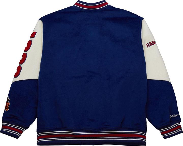 Actual product image Mitchell & Ness M&N Vintage Varsity Wool Jacke - NHL New York Rangers - L (L)