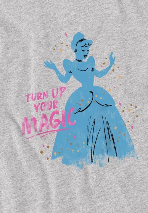 Immagine prodotto Cinderella Turn Up Your Magic Maglietta Bambini (128)