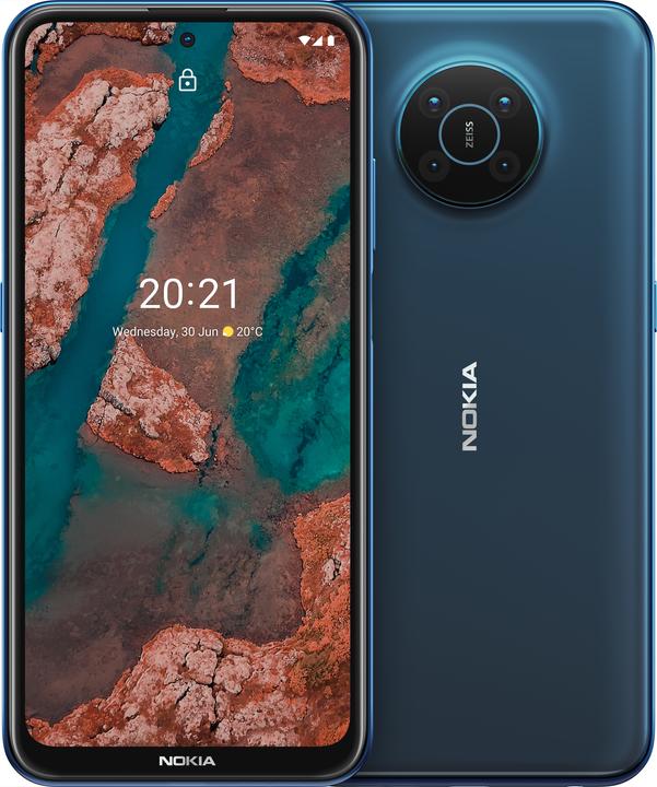 Produktbild Nokia X20 (6GB) (128 GB, nordic blue, 6.67", Hybrid Dual SIM, 64 Mpx, 5G)