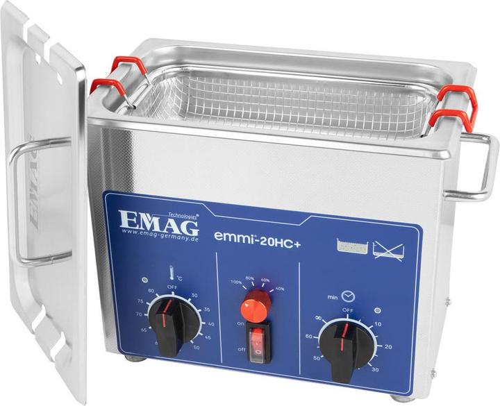 Produktbild Emag Emmi-20HC Plus Ultraschallreiniger Universal 120 W 2.6 l mit Heizung (40 kHz, 2600 ml)