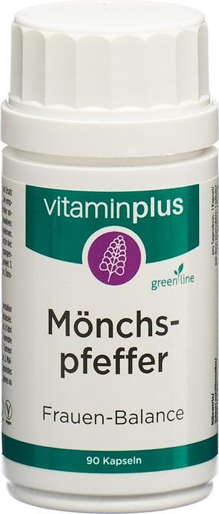 Vitaminplus Moenchspfeffer Kaps Ds 90 (90 Stück, Kapseln)