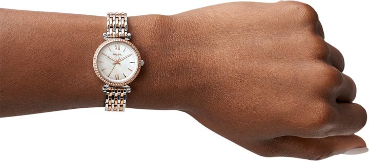 Actual product image Fossil Carlie Mini (Watch with gemstone, 28 mm)