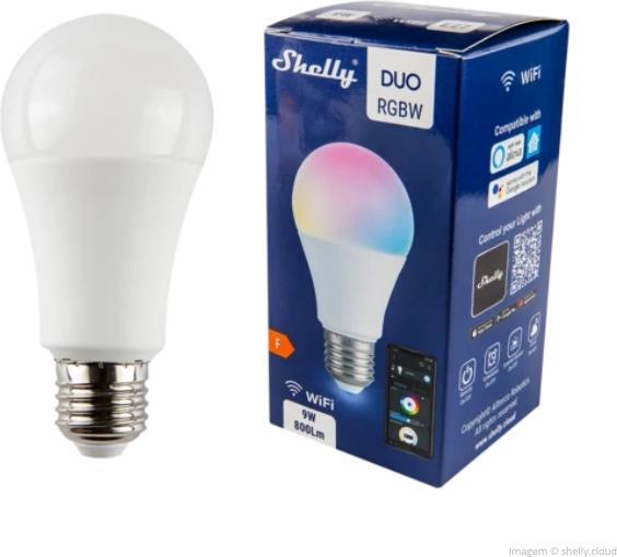 Produktbild Shelly Duo (E27, 9 W, 800 lm, 1 x, F)