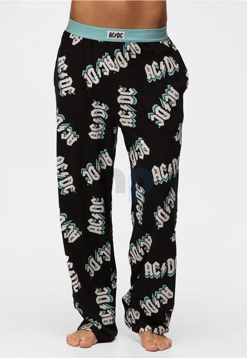 Produktbild Recovered AC/DC Stepped Black Loungehose XL (XL)
