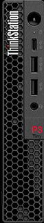 Image du produit Lenovo Thinkstation P3 Tiny (Intel Core i7-14700T, 32 Go, 1000 Go)