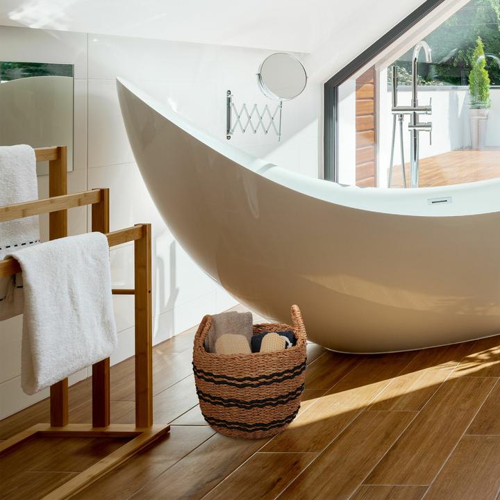 Image du produit Relaxdays Support de sopalin sur pieds, fonte de fer