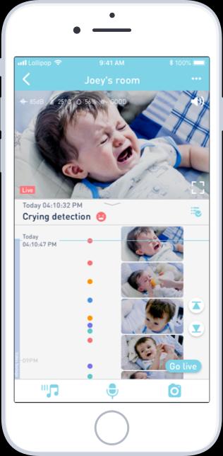 Actual product image Lollipop Baby Camera (Video & Audio)
