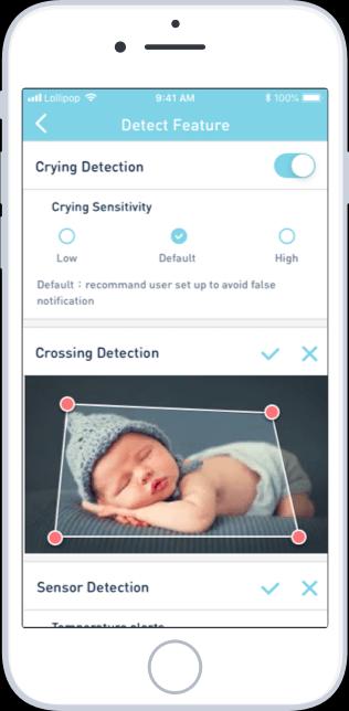 Actual product image Lollipop Baby Camera (Video & Audio)