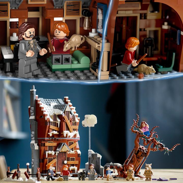 Image du produit LEGO Cabane hurlante et pâturage fouetté (76407, LEGO Harry Potter)