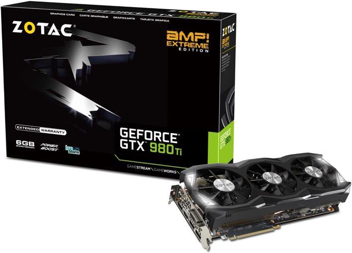 Produktbild Zotac GTX 980 Ti AMP! Extreme Edition (6 GB)