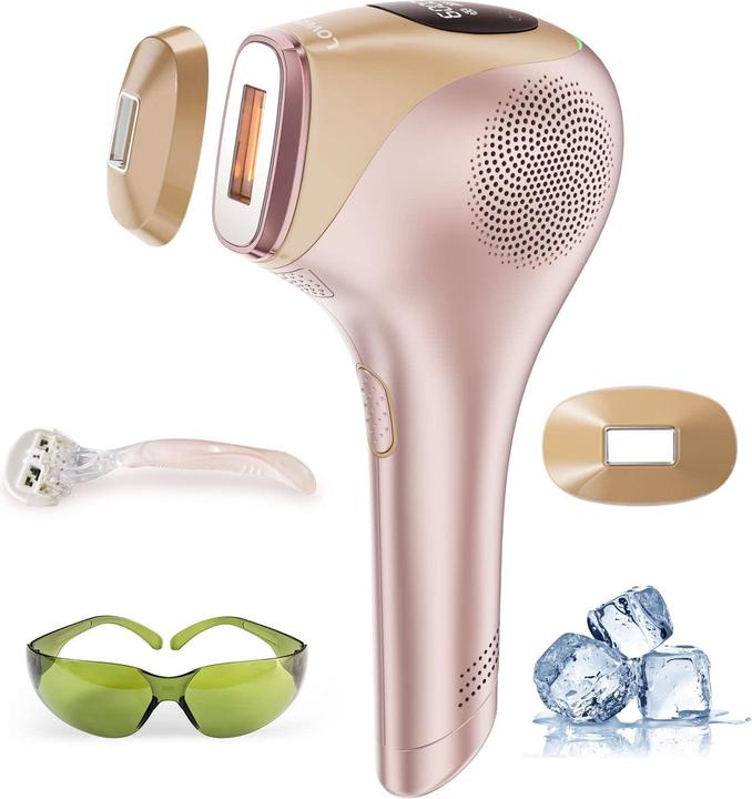 Image du produit Love Dock Épilateur à lumière pulsée avec fonction de refroidissement de la glace