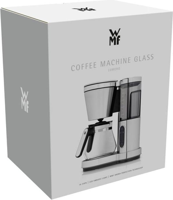Productafbeelding WMF Koffiezetapparaat Filterkoffie Glazen Pot 10 Kopjes Timer Touch Display Lumero 1000W
