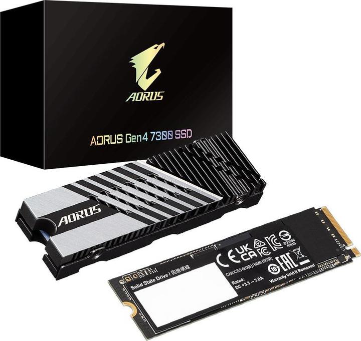 Actual product image Gigabyte Aorus Gen4 7300 (1000 GB, M.2 2280)