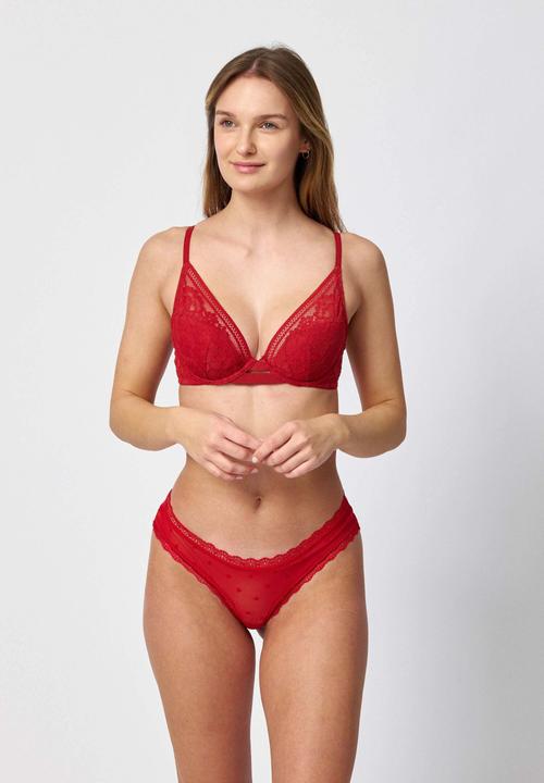 Actual product image Snocks Thongs with lace (S)