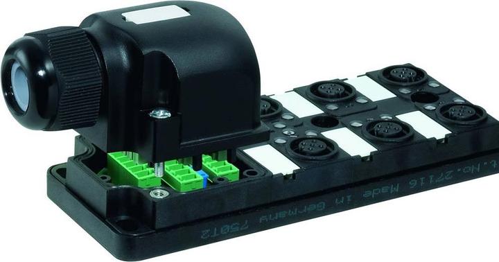 Produktbild Murr Elektronik 27774 Sensor/Aktorbox aktiv M12-Verteiler mit Kunststoffgewinde