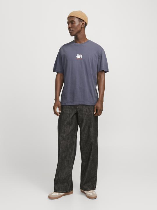 Actual product image Jack & Jones Printed round neck T-shirt T-shirt (L)