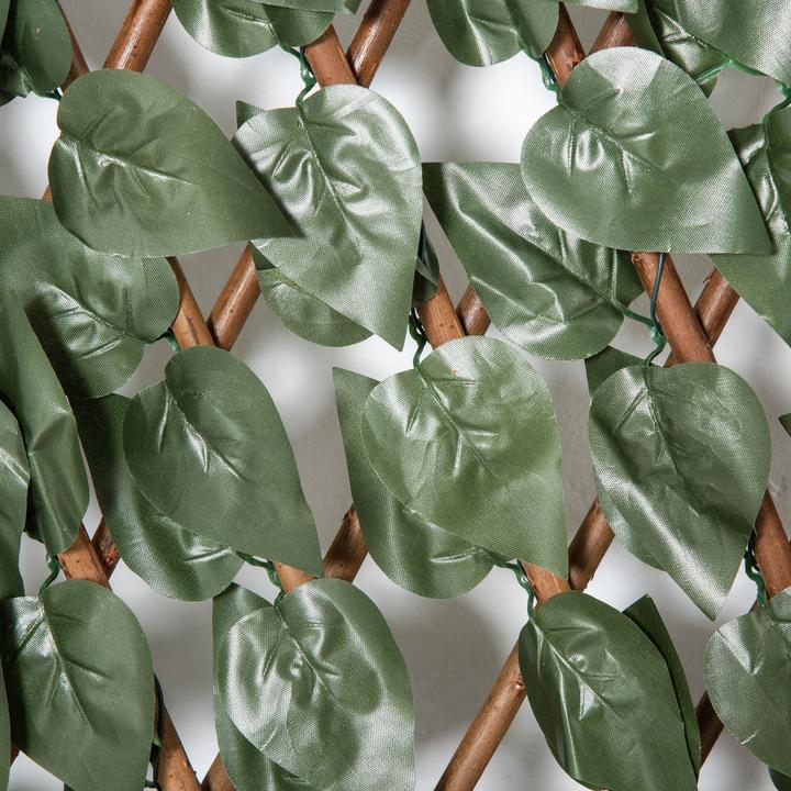 Produktbild Outsunny Künstliche Hecke mit Efeu-Optik (200 cm)
