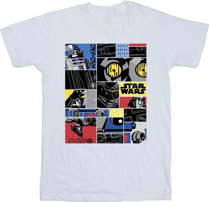 Star Wars Droid Montage TShirt (S)