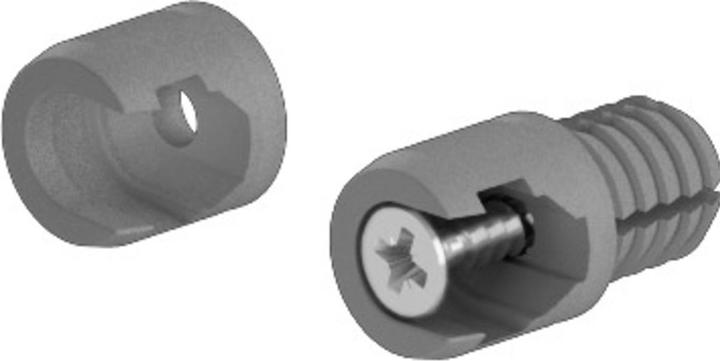 Immagine prodotto Hettich Dispositivo di fissaggio del frontale per ringhierina longitudinale ArciTech (2 pz.)