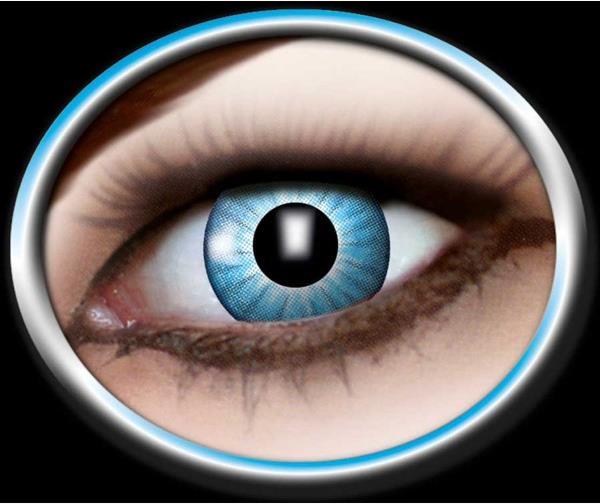 Actual product image Zoelibat Contact lenses (Electrifying blue)
