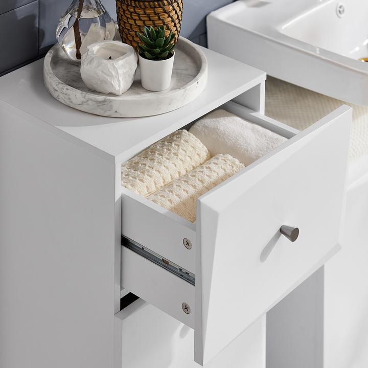 Actual product image SoBuy Laundry cupboard with laundry bag