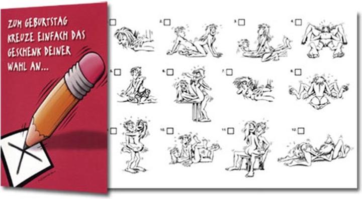 Actual product image Orion Birth card "Tick" (1 pcs.)