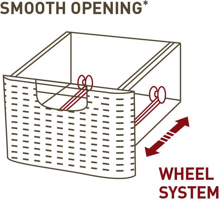 Produktbild Curver STYLE Schubladenturm 3x14L creme (38 x 33 x 60 cm, 84.90 l)