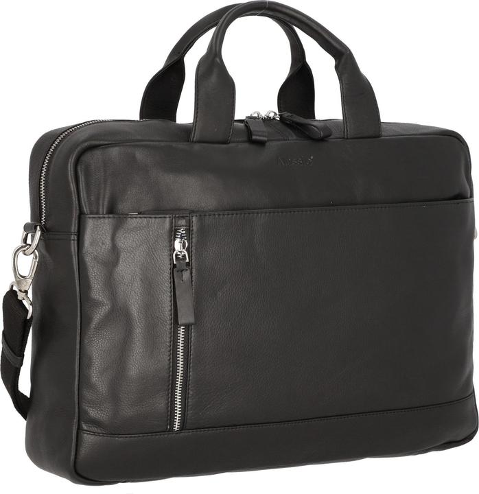 Alassio Laptoptasche TIBER Laptop Bag TIBER schwarz black (15", Universal)