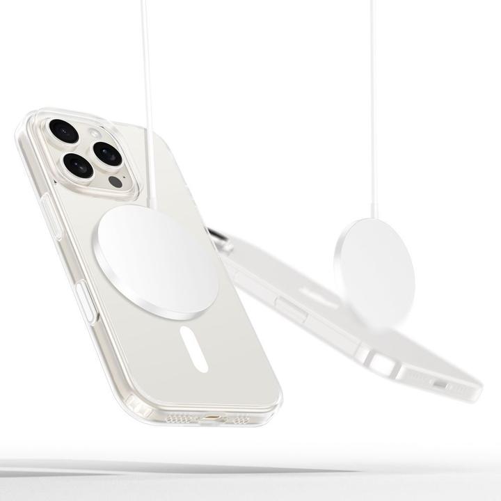 Actual product image Tech-Protect Flexair Hybrid CC Magsafe iPhone 16 Pro Max Case - Clear (Apple iPhone 16 Pro Max)