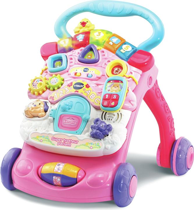 VTech Super trotteur 2 en 1 rose