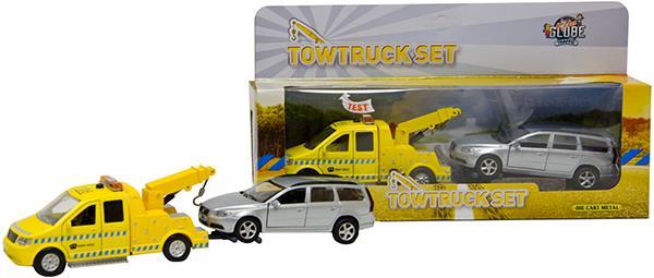 Produktbild Sombo Abschleppwagen mit Volvo (assortiert) mit Rückzugfunktion