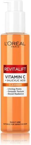 Immagine prodotto L'Oréal Paris Detergente clinico Revitalift alla vitamina C e all'acido salicilico (150 ml)