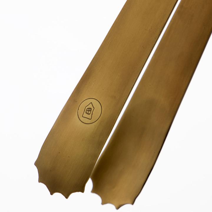 Actual product image House Doctor Ice cube tong, HDBaar, antique brass finish (Ice scoop + ice tongs)